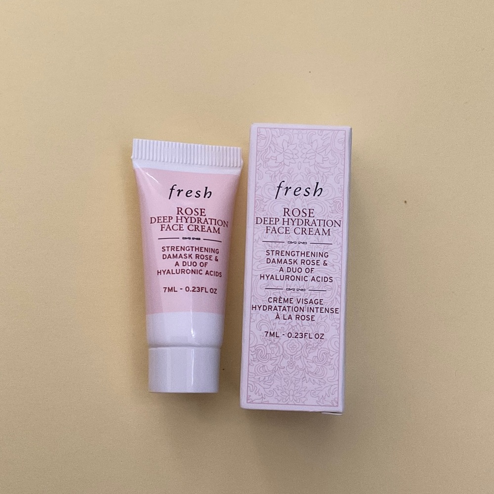 Fresh Rose Hydration Cream - Pink and White